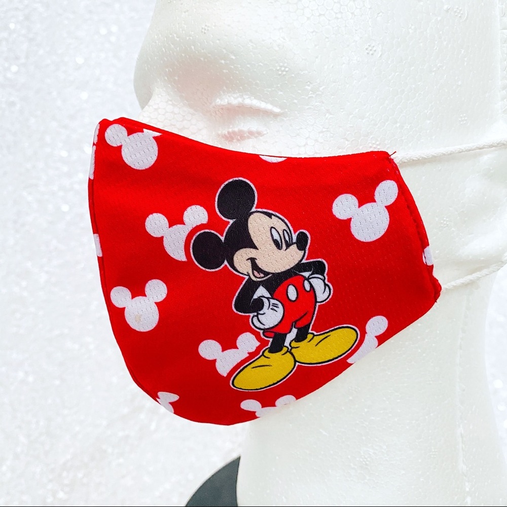 mickey mouse adult face mask